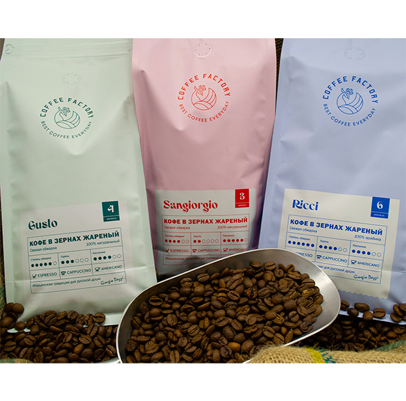 Coffee factory top